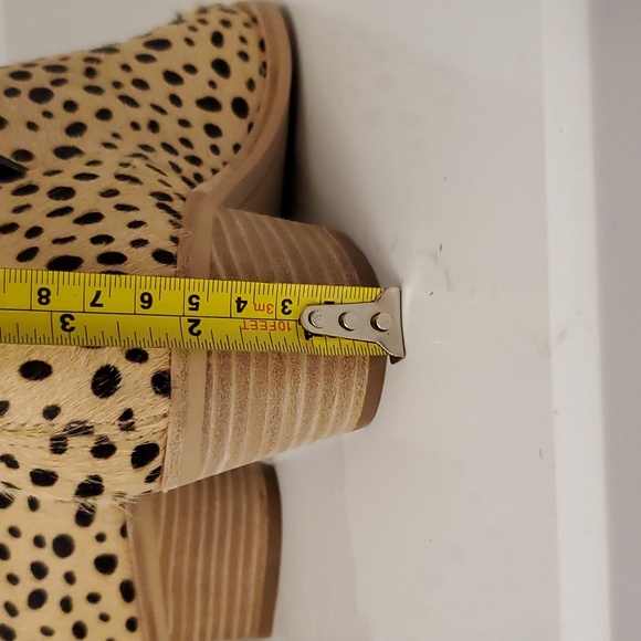 NWT Dolce Vita Sonni Western Cow Hair Boots Size 6 - Picture 6 of 9